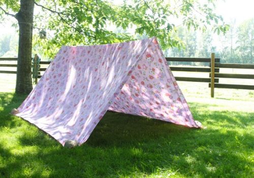 How to make an easy tent