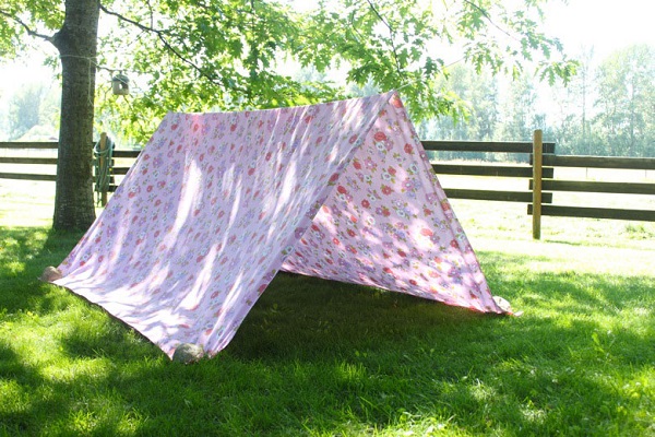 How to make an easy tent