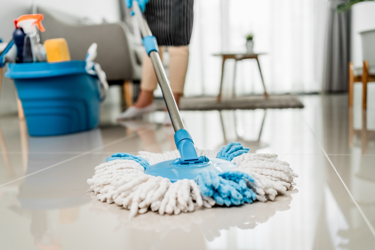 Floored: The Difference Between Dry and Wet Mopping